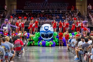 Stage at convocation.