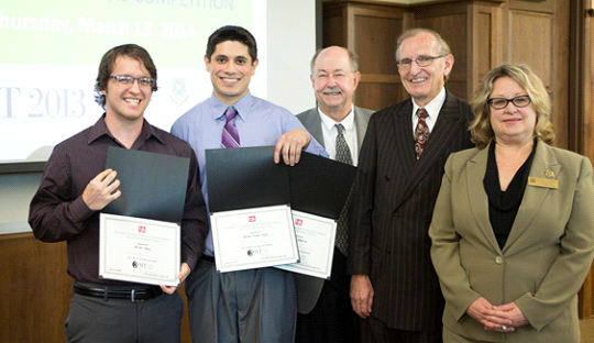 University of South Alabama’s first 3MT® Competition winners