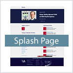 Calendar Splash Page