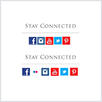 Social Media Icons and Links