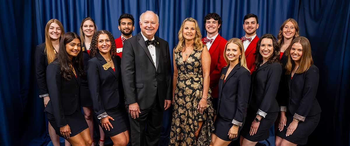 Southerners with President Bonner and Dr. Kent.