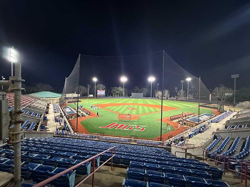 Stanky Field  at night