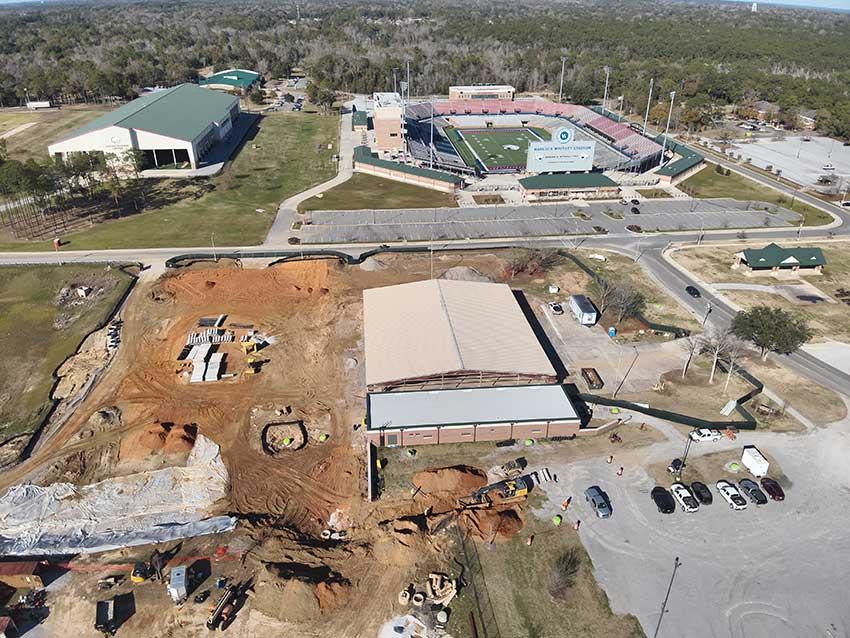 Construction Site that will be the home of the JMB building.