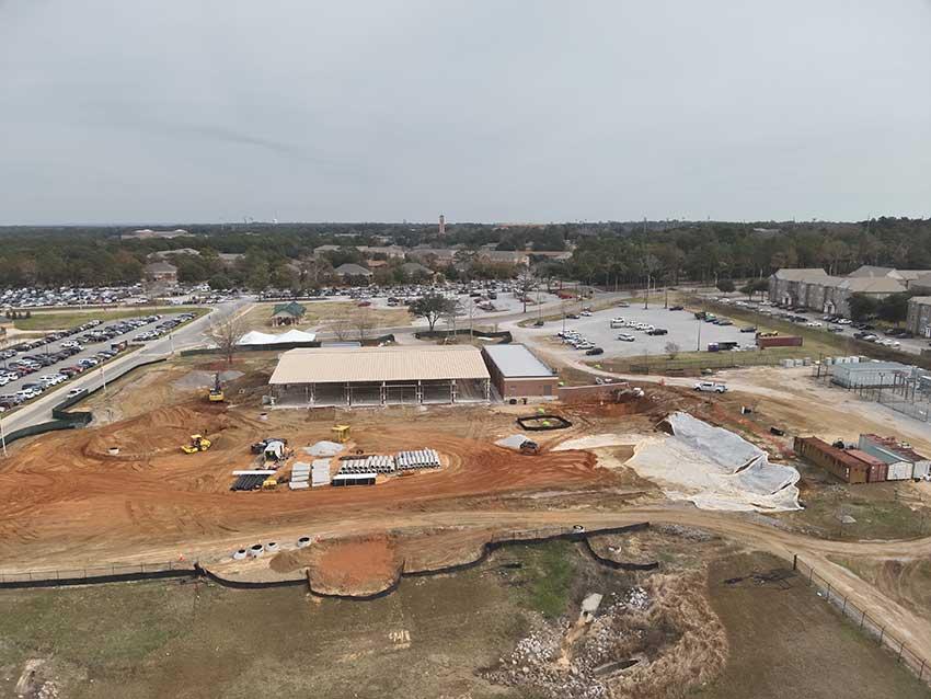 Construction Site that will be the home of the JMB building.