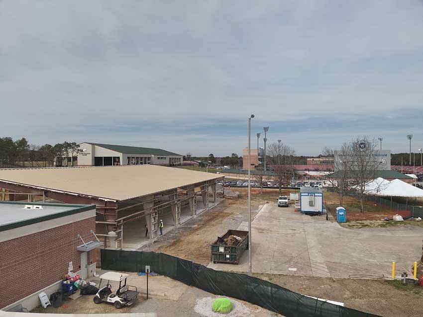 Construction Site that will be the home of the JMB building.