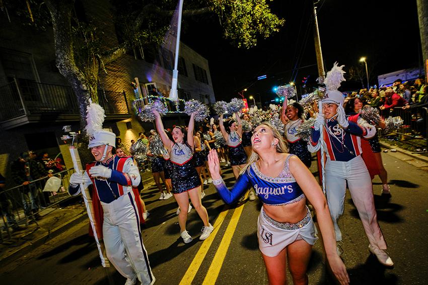 Jaguar Marching Band Twirler 