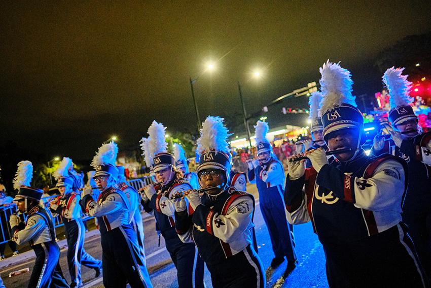 Jaguar Marching Band and Clarinet