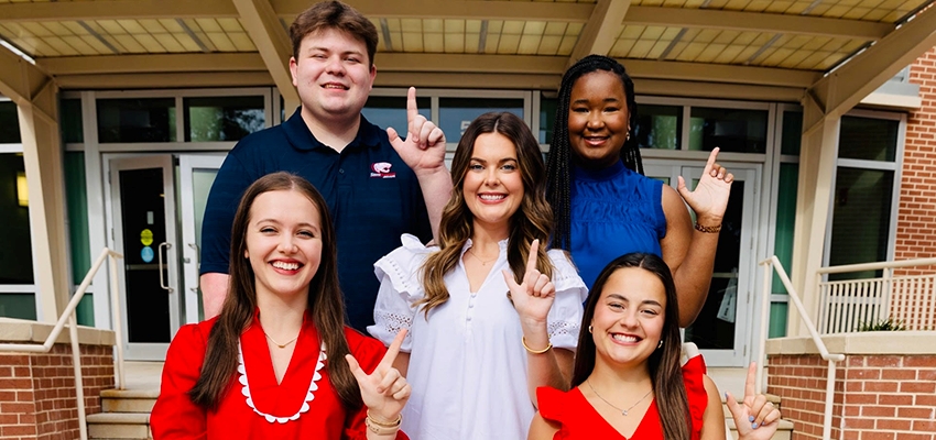 The Student Government Association is the voice and governing body of the students. Between several different branches and committees, every member aims to continuously provide, represent and commit to making the University of South Alabama a better place for the student body. Within the legislative branch, each college has appointed senators that set goals of implementing new initiatives, supporting other organizations and improving their respective colleges through senate projects. In addition, the Senate provides a forum open to all students for the discussion of university-wide issues every Monday night at 8 p.m. in the Student Center Ballroom.