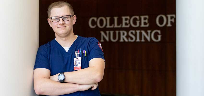 Accelerated BSN Student Spotlight: Garrett Colby