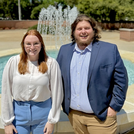 Pictured are vocalists Alexandria Wasden and William Stoll. data-lightbox='featured'