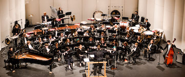 USA Wind Ensemble is pictured in a previous concert at Mobile's Saenger Theatre.