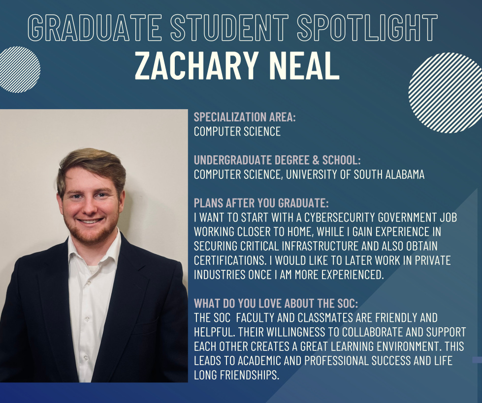 Graduate Student Spotlight - Nicholas Morgan