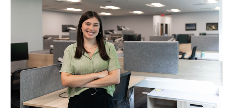 Mary-Stuart Lewis, who graduated with a degree in information systems from the University of South Alabama, works in software development for CGI.
