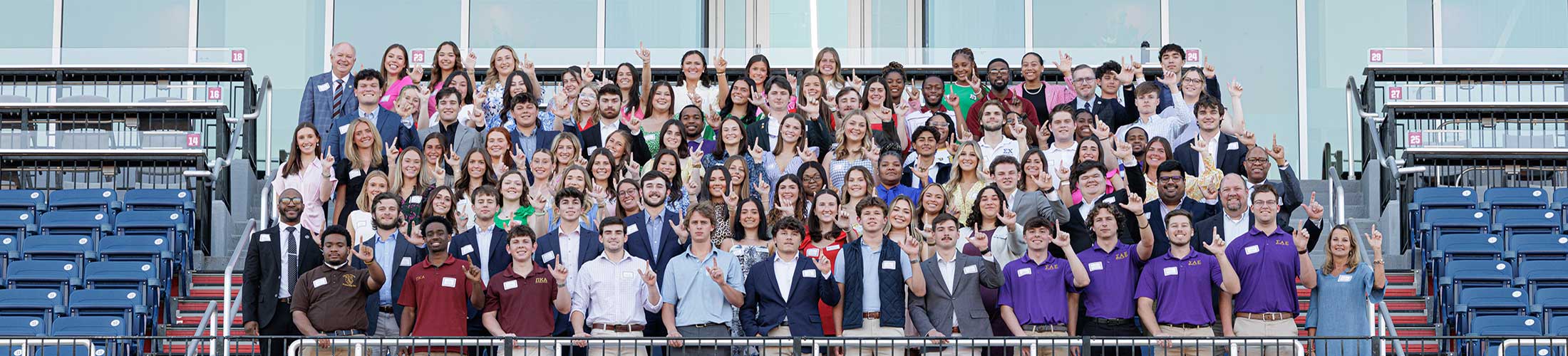 Greek leaders at dinner in Hancock Whitney.