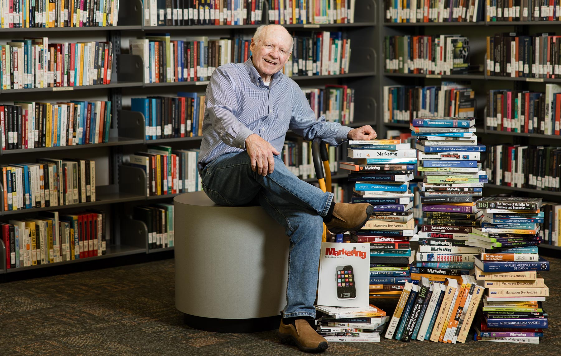 Dr. Joe Hair, director of the Ph.D. program in the Mitchell College of Business