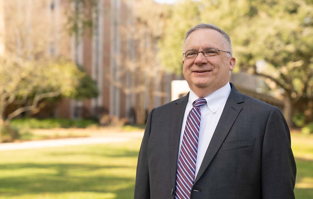 Dr. Allen Parrish, who has been named vice president of research and economic development at the University of South Alabama. He begins April 1.