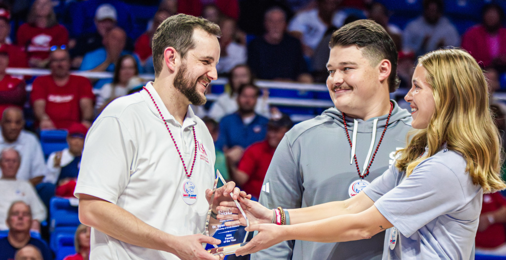 Ryan Colquhoun receives SBC Faculty of Year award