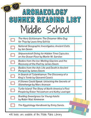 Summer Reading - Middle School